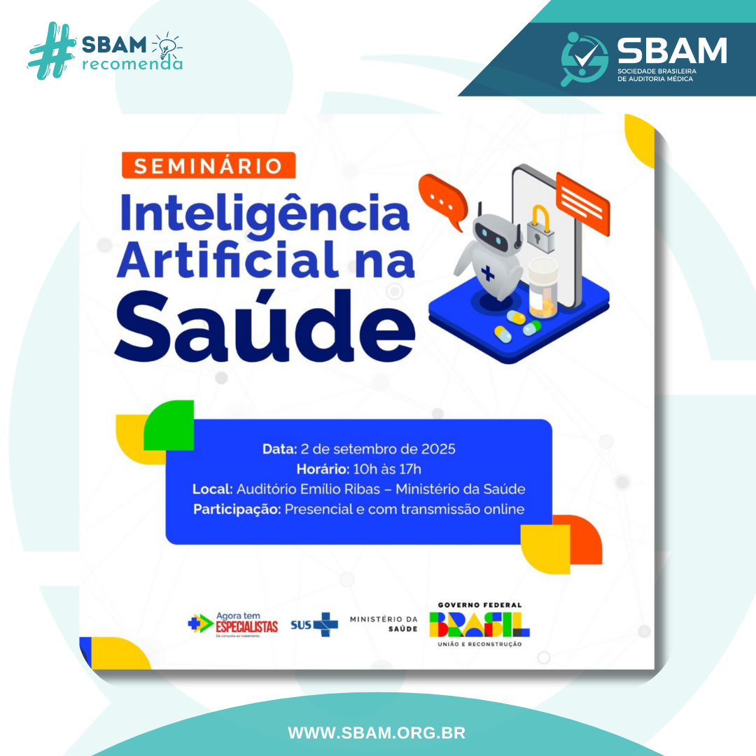 SBAM RECOMENDA | Seminário sobre Inteligência Artificial na...